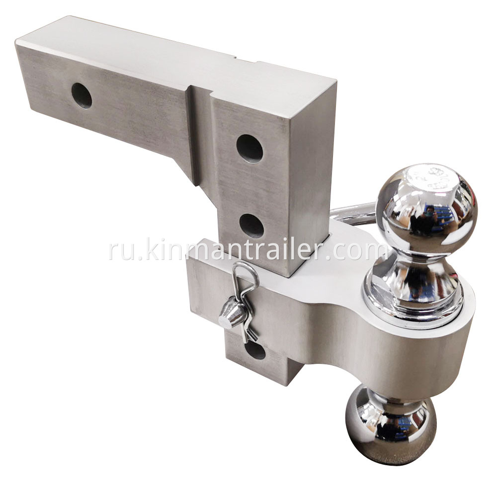 solid shank ball mount hitch